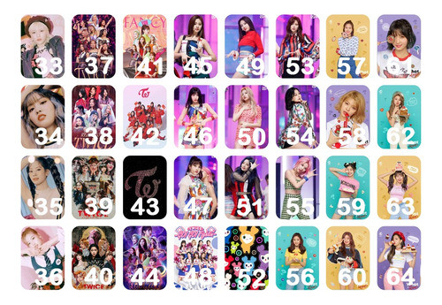 32 Photo Cards Kpop Twice Between 1&2 Concept Foto Tarjetas 1