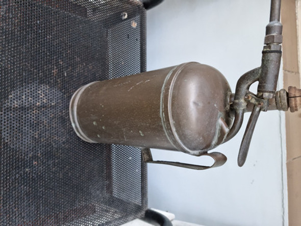 Antigua Máquina Pulverizadora De Pintura En Bronce 0