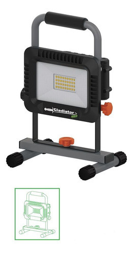 Reflector Recargable 18v Sin Bat/carg Gladiator Pro - Ynter 0
