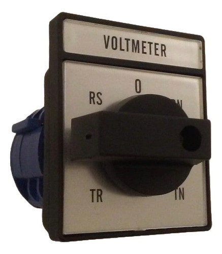 Conmutadora Voltimétrica Mide Entre Fases Y Neutro Baw 0