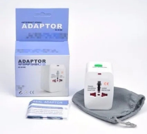 Adaptador Enchufe Universal Viajero 110v 220v 1