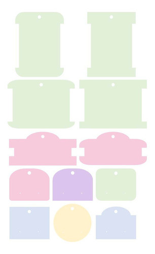 Kit Imprimible Molde Etiquetas Joyas Editables Powerpoint 0
