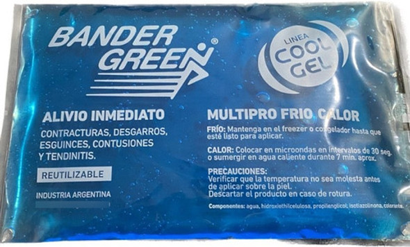Gel Bander Green Multipro Cool Gel Frio/calor 0 Gel Bander Green Multipro Cool Gel Frio/calor 0