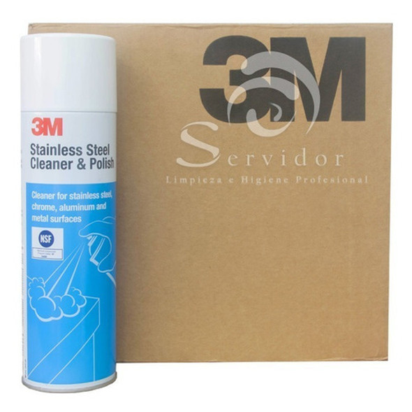 Steel Cleaner 3m Limpiador Y Pulidor De Acero Inoxidable 600 0