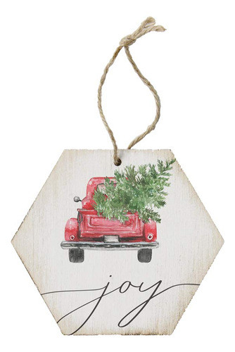 Simply Said, Inc. Joy Orh1147 - Adorno De Madera Para Arbol 0