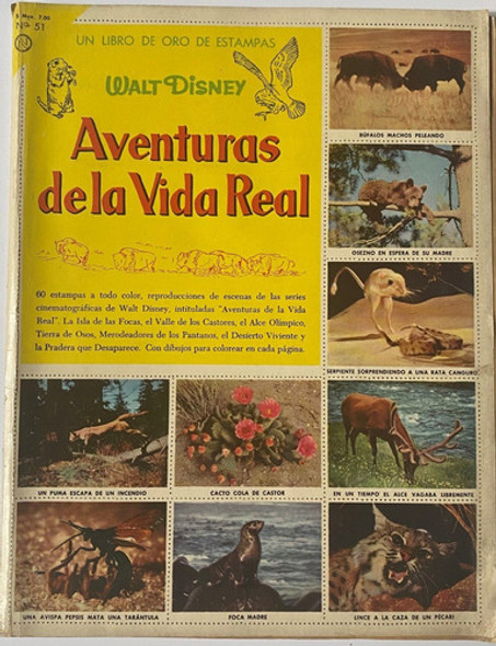 Libro De Estampas, Álbum Aventuras Vida Real, Novaro Cr01 0