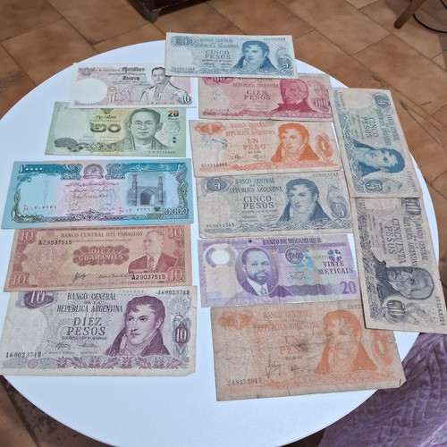 Lote Cédula Antigas Estrangeira Diversas. 0