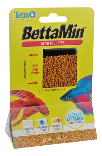 Tetra Betta Mini Pellets 4,5 Gr Mejora Color Dosificador 0