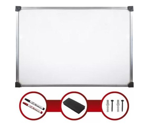 Pizarra Blanca 120x180cm Para Escuelas, Universidades,clases 0