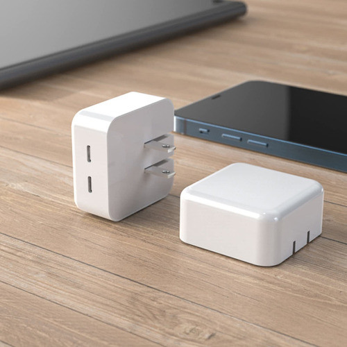 Adaptador De Corriente De Doble Puerto Usb-c De 35 W, Cargad 1