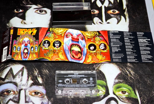 Kiss Cassette Psycho Circus Impecable Nacional De Época 1