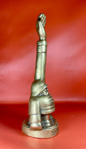 Antiguo Pisa Papel | Policía De Tránsito | Stop | Bronce 1