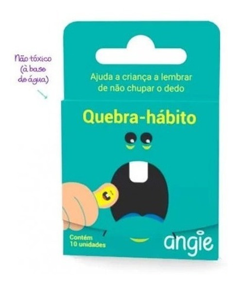 Quebra Hábito Dedo Na Boca C/12 Uni. Coloridas E Divertidas 1 Quebra Hábito Dedo Na Boca C/12 Uni. Coloridas E Divertidas 1