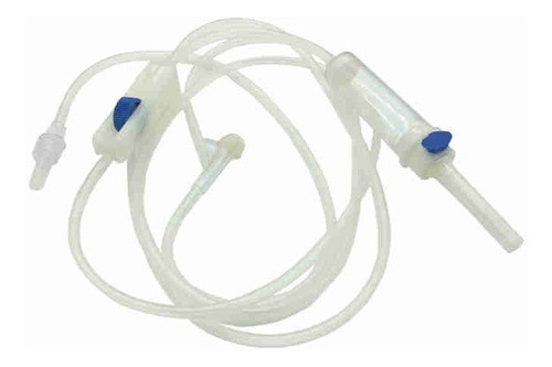 Guia Para Suero V14 Macrogoteo C/ruedita Mcm X 50 Unidades 0