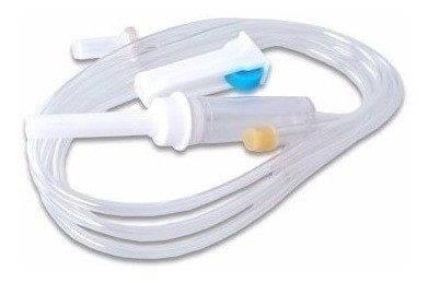 Guia Para Suero V14 Macrogoteo C/ruedita Mcm X 50 Unidades 1