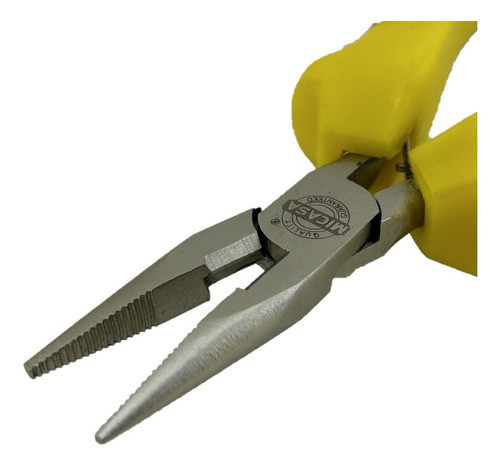 Mini Pinza De Punta Plana 125mm Mango Plástico 1