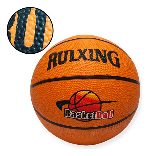 Pelota Basquet Goma Resistente Juego Juguetes Pacho's 0