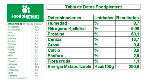 Comida Perro Suplemento Nutricional Foodplement (rinde 1mes) 1