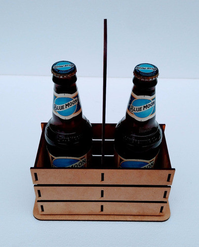 Cajón Porta Botellas Fibrofacil Día De La Madre Regalo X 10 1