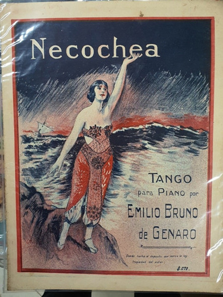 Antigua Partitura De Tango De 1930-necochea- 0