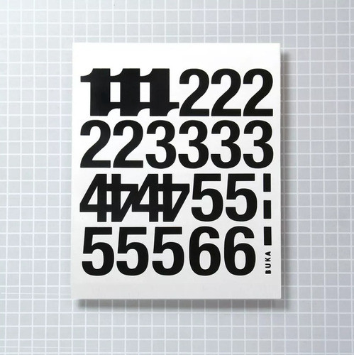 Letras Autoadhesivas 7cm Por Pack (o Números) 1