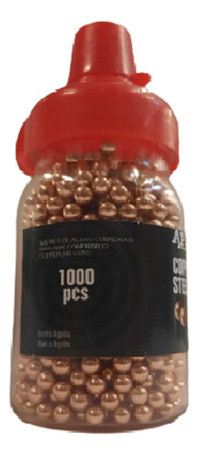 Balines Apolo Bbs Acero Cobreado Botella C.4.5   0.177 X 100 1