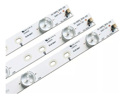 Kit X3 Tiras Philips 32phg5101 32phg5102 32phg5301 32phg5833 0