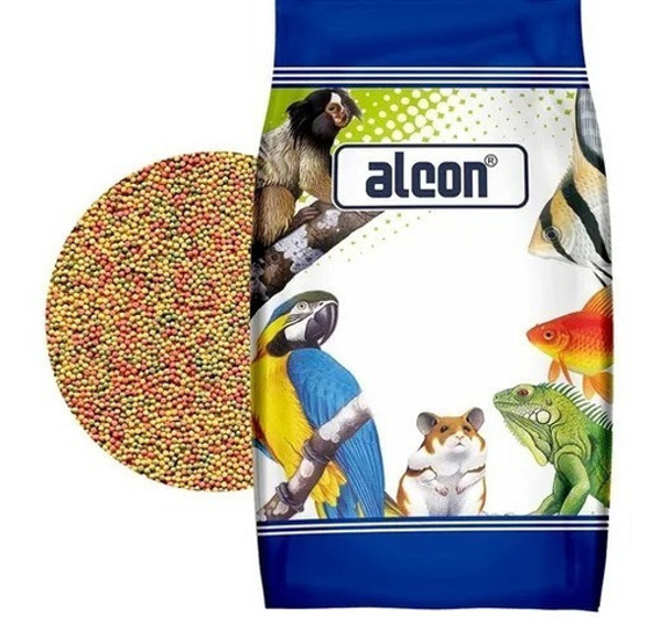 Ração Extrusada Alcon Eco Club Curió 5kg Bicudo Azulão + Top 0
