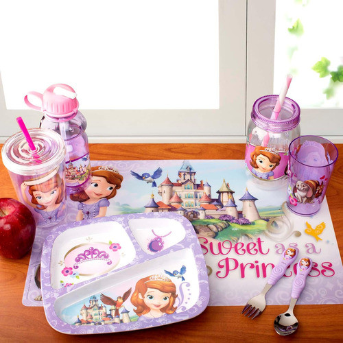 Sofil Primer Plato Infantil De 3 Secciones, Princesa Sofía 1