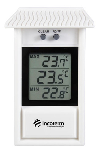 Termômetro Digital De Máxima E Mínima Capela Incoterm 0