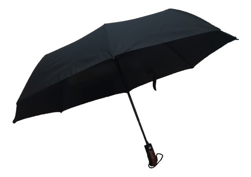 Guarda Chuva Automático Reforçado Preto Dobrável Grande 1