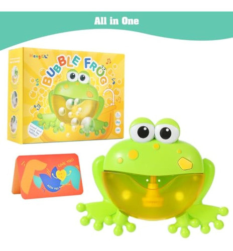 Juego De Juguetes De Burbujas De Baño Para Bebé, 1