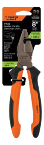 Pinza Profesional Aislada 1000v 8 Pulgadas Truper 0