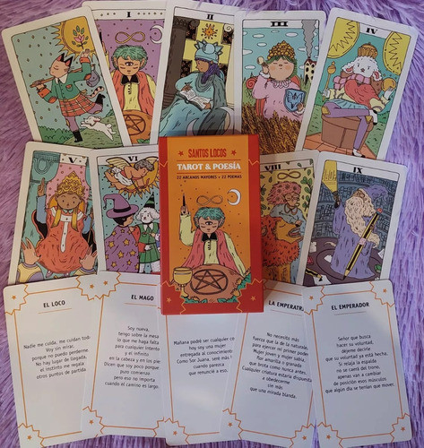 Tarot & Poesia Santos Locos Tamara Grosso 1
