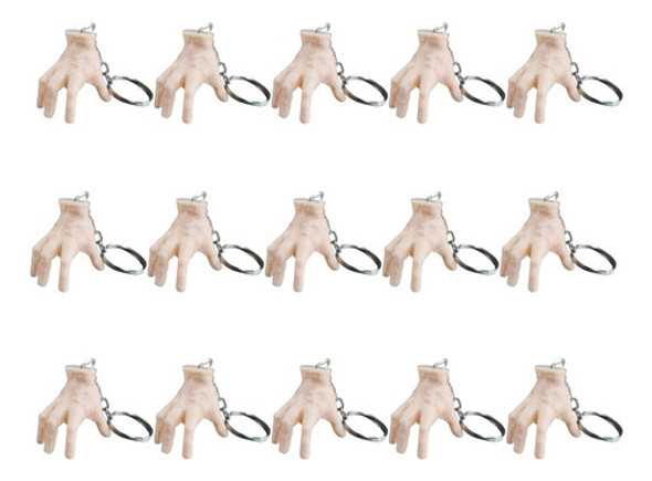 Llavero Dedos X15u Merlina Souvenir Addams Wednesday Netflix 0