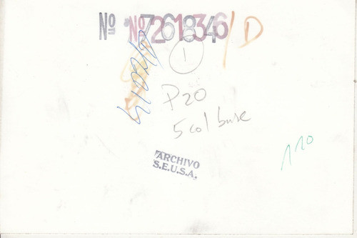 Fotografia De Prensa Con Escena Plastica De Futbol Uruguay 1