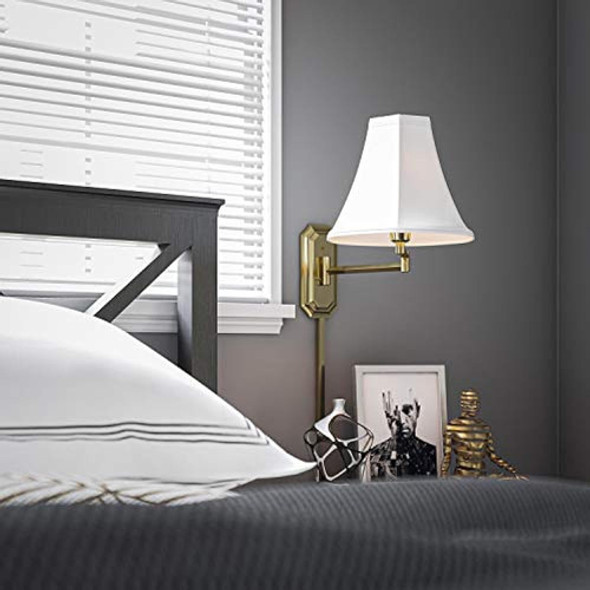 Kenroy Home Nathaniel Columpio Brazo De Pared  16h En Bronce 0