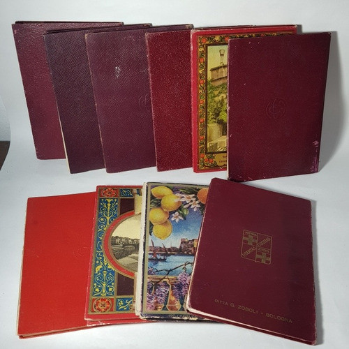 Antigua Postales Italianas Souvenir Colección X 10 Mag 57591 1