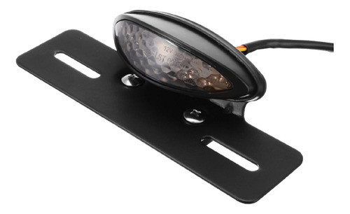 Lanterna De Led P/ Moto Universal Cor Fume De Alta Qualidade 1