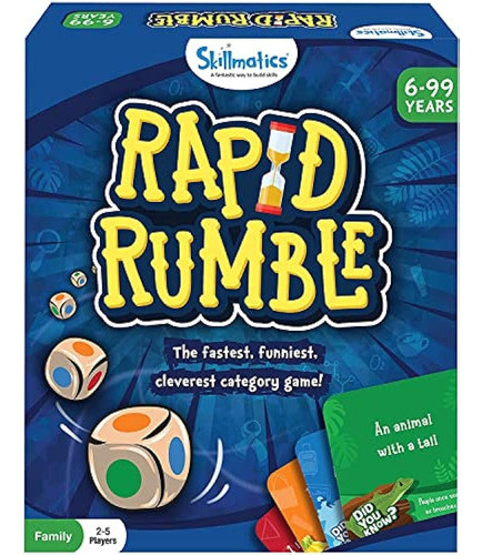 Juego De Mesa Skillmatics: Rapid Rumble | Regalos Para Niños 0