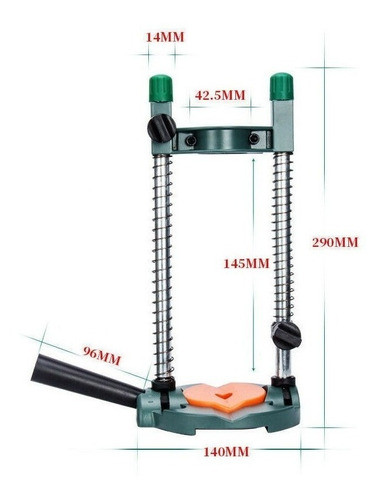 Soporte Taladro Perforacion Exacta Columna Sujecion Movil 0