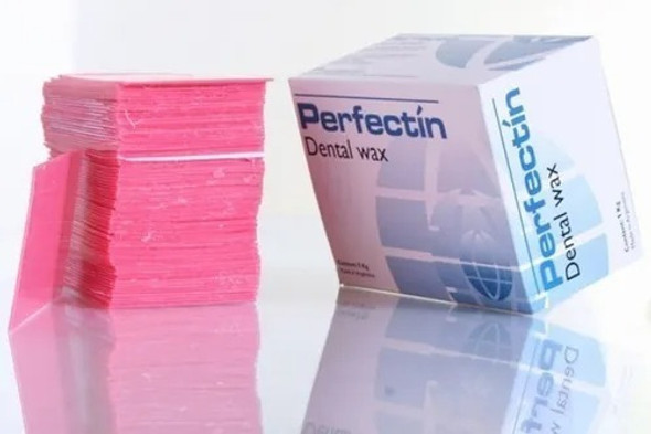 Cera Rosa En Laminas Odontologia Dental X 1 Kg Perfex 0