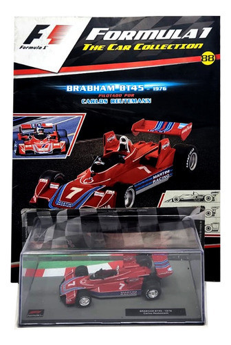 Colección Formula 1 Brabham Bt45 1976 Carlos Reutemann N 0