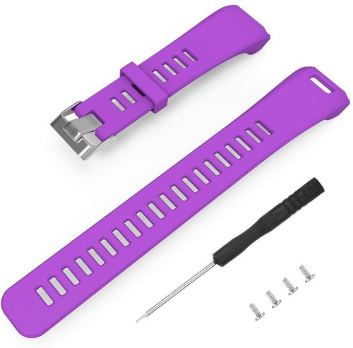 Malla Para Reloj Garmin Vivosmart Hr (violeta) Talle L 0