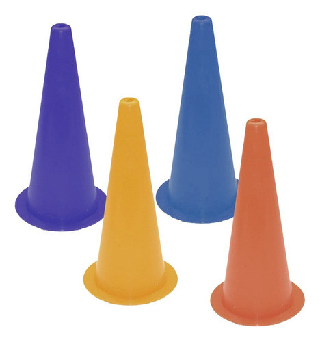 Cono Rígido X30unidades Entrenamiento Futbol Pvc  Fdn  C 0