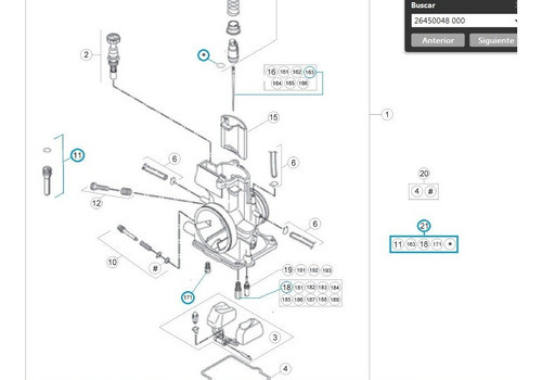 Kit Carburador Homologacion Beta Rr 2t 1
