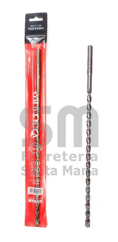 Mecha Broca Widia C/ Encastre Sds Plus 10mm X 350mm Venturo 1
