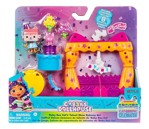 Playset Da Gabbys Dollhouse O Show De Talentos 3966 Sunny 0