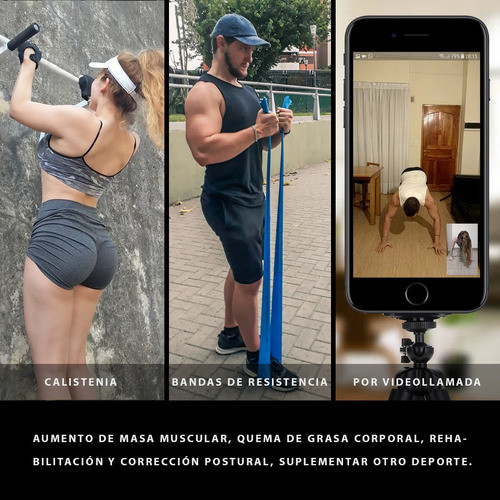 Personal Trainer En Plazas, A Domicilio, O Por Videollamada 0