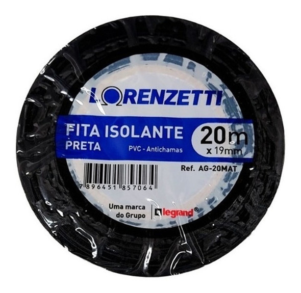 Fita Isolante Lorenzetti 20 Metros Antichama 0